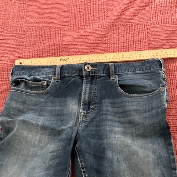 Brody Mens size W34L28.5 blue faded Jeans - Picture 6 of 15